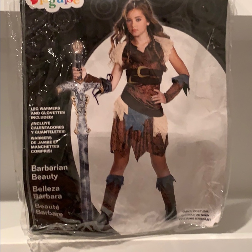 Barbarian Beauty child costume Halloween